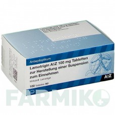 ЛАМОТРИДЖИН (LAMOTRIGIN) 100 мг таблетки 100 шт - Ламотриджин ABZ PHARMA