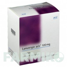 ЛАМОТРИДЖИН (LAMOTRIGIN) 100 мг таблетки 200 шт - Ламотриджин ACIS