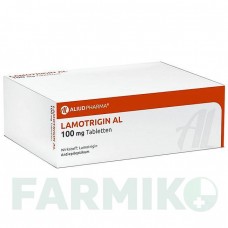ЛАМОТРИДЖИН (LAMOTRIGIN) 100 мг таблетки 50 шт - Ламотриджин ALIUD PHARMA