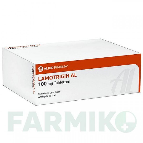 ЛАМОТРИДЖИН (LAMOTRIGIN) 100 мг таблетки 50 шт - Ламотриджин ALIUD PHARMA