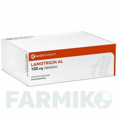 ЛАМОТРИДЖИН (LAMOTRIGIN) 100 мг таблетки 200 шт - Ламотриджин ALIUD PHARMA