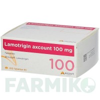 ЛАМОТРИДЖИН (LAMOTRIGIN) 100 мг таблетки 200 шт - Ламотриджин AXCOUNT GENERIKA