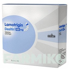 ЛАМОТРИДЖИН (LAMOTRIGIN) 100 мг таблетки 100 шт - Ламотриджин DESITIN