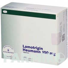 ЛАМОТРИДЖИН (LAMOTRIGIN) 100 мг таблетки 200 шт - Ламотриджин HEUMANN PHARMA