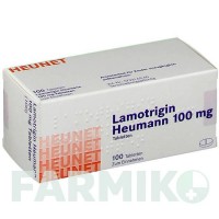 ЛАМОТРИДЖИН (LAMOTRIGIN) 100 мг таблетки 100 шт - Ламотриджин HEUNET PHARMA