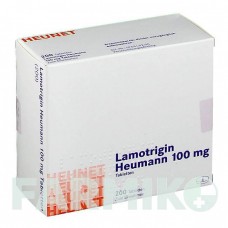 ЛАМОТРИДЖИН (LAMOTRIGIN) 100 мг таблетки 200 шт - Ламотриджин HEUNET PHARMA