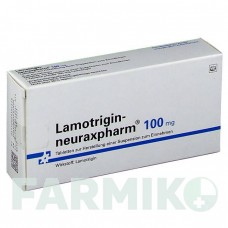 ЛАМОТРИДЖИН (LAMOTRIGIN) 100 мг таблетки 50 шт - Ламотриджин NEURAXPHARM