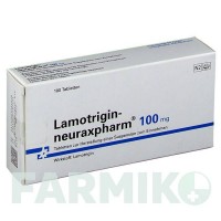 ЛАМОТРИДЖИН (LAMOTRIGIN) 100 мг таблетки 100 шт - Ламотриджин NEURAXPHARM
