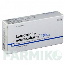 ЛАМОТРИДЖИН (LAMOTRIGIN) 100 мг таблетки 100 шт - Ламотриджин NEURAXPHARM