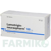 ЛАМОТРИДЖИН (LAMOTRIGIN) 100 мг таблетки 200 шт - Ламотриджин NEURAXPHARM