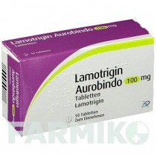 ЛАМОТРИДЖИН (LAMOTRIGIN) 100 мг таблетки 50 шт - Ламотриджин PUREN PHARMA