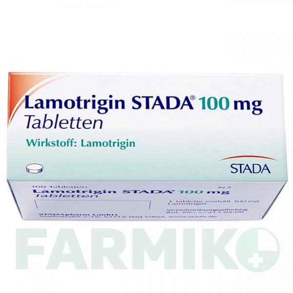 ЛАМОТРИДЖИН (LAMOTRIGIN) 100 мг таблетки 50 шт - Ламотриджин STADAPHARM