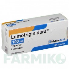 ЛАМОТРИДЖИН (LAMOTRIGIN) 100 мг таблетки 50 шт - Ламотриджин VIATRIS