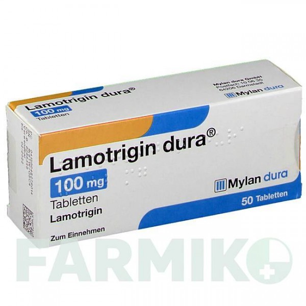 ЛАМОТРИДЖИН (LAMOTRIGIN) 100 мг таблетки 50 шт - Ламотриджин VIATRIS