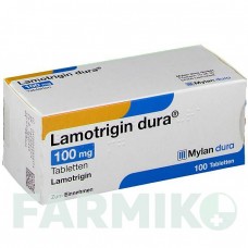 ЛАМОТРИДЖИН (LAMOTRIGIN) 100 мг таблетки 100 шт - Ламотриджин VIATRIS