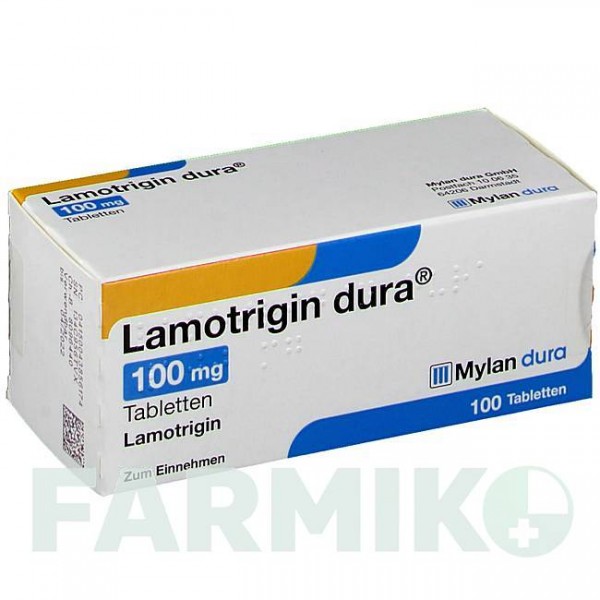 ЛАМОТРИДЖИН (LAMOTRIGIN) 100 мг таблетки 100 шт - Ламотриджин VIATRIS