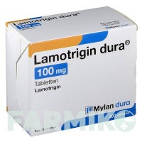 ЛАМОТРИДЖИН (LAMOTRIGIN) 100 мг таблетки 200 шт - Ламотриджин VIATRIS