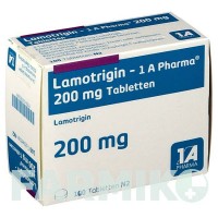 ЛАМОТРИДЖИН (LAMOTRIGIN) 200 мг таблетки 100 шт - Ламотриджин 1 A PHARMA