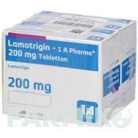 ЛАМОТРИДЖИН (LAMOTRIGIN) 200 мг таблетки 200 шт - Ламотриджин 1 A PHARMA