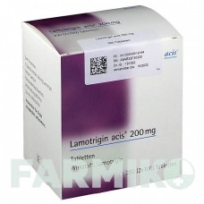 ЛАМОТРИДЖИН (LAMOTRIGIN) 200 мг таблетки 200 шт - Ламотриджин ACIS