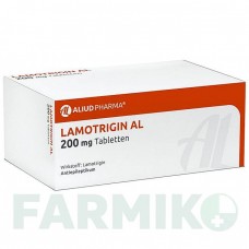 ЛАМОТРИДЖИН (LAMOTRIGIN) 200 мг таблетки 100 шт - Ламотриджин ALIUD PHARMA