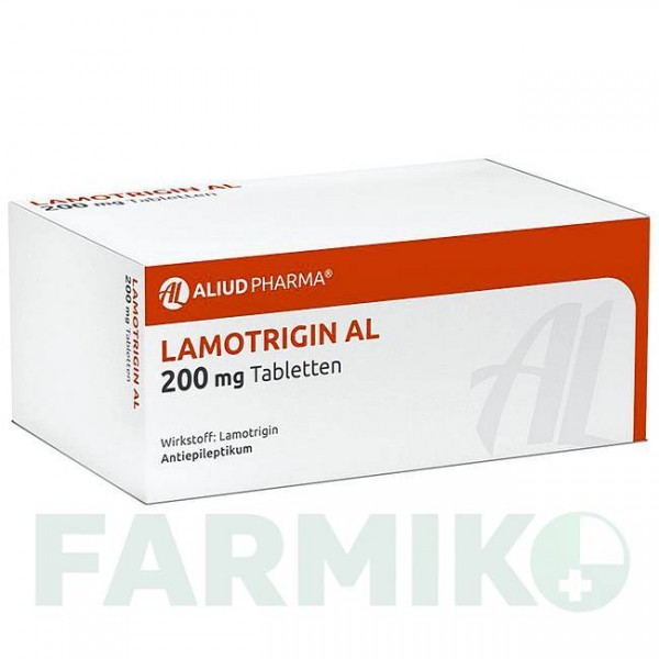 ЛАМОТРИДЖИН (LAMOTRIGIN) 200 мг таблетки 100 шт - Ламотриджин ALIUD PHARMA