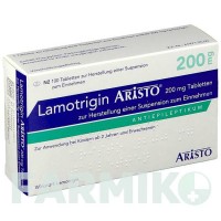 ЛАМОТРИДЖИН (LAMOTRIGIN) 200 мг таблетки 100 шт - Ламотриджин ARISTO PHARMA