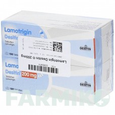ЛАМОТРИДЖИН (LAMOTRIGIN) 200 мг таблетки 200 шт - Ламотриджин DESITIN
