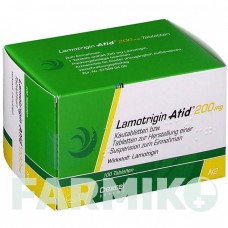 ЛАМОТРИДЖИН (LAMOTRIGIN) 200 мг таблетки 100 шт - Ламотриджин DEXCEL PHARMA
