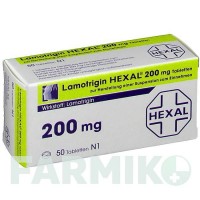 ЛАМОТРИДЖИН (LAMOTRIGIN) 200 мг таблетки 50 шт - Ламотриджин HEXAL