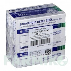 ЛАМОТРИДЖИН (LAMOTRIGIN) 200 мг таблетки 200 шт - Ламотриджин HEXAL