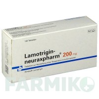 ЛАМОТРИДЖИН (LAMOTRIGIN) 200 мг таблетки 100 шт - Ламотриджин NEURAXPHARM