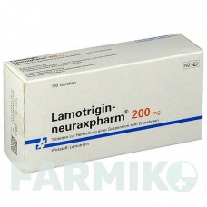 ЛАМОТРИДЖИН (LAMOTRIGIN) 200 мг таблетки 100 шт - Ламотриджин NEURAXPHARM