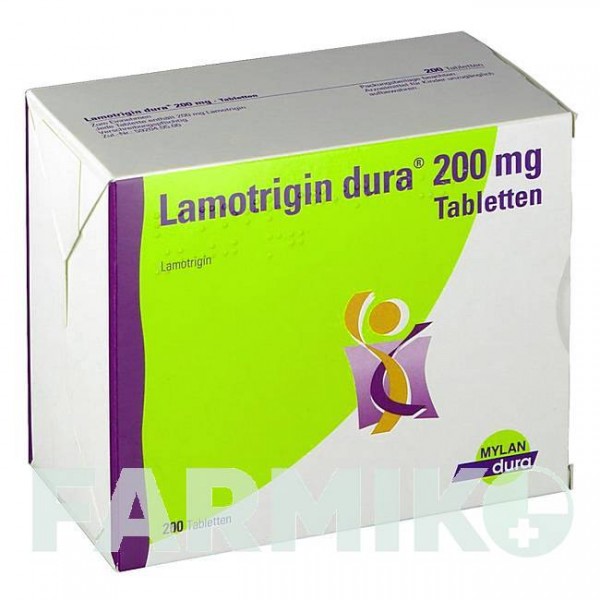 ЛАМОТРИДЖИН (LAMOTRIGIN) 200 мг таблетки 100 шт - Ламотриджин VIATRIS