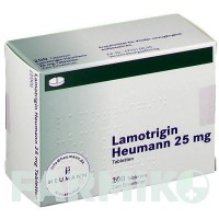 ЛАМОТРИДЖИН (LAMOTRIGIN) 25 мг таблетки 200 шт - Ламотриджин HEUMANN PHARMA