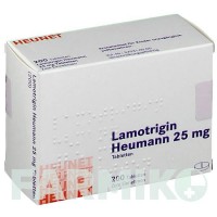 ЛАМОТРИДЖИН (LAMOTRIGIN) 25 мг таблетки 200 шт - Ламотриджин HEUNET PHARMA