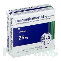 ЛАМОТРИДЖИН (LAMOTRIGIN) 25 мг таблетки 200 шт - Ламотриджин HEXAL