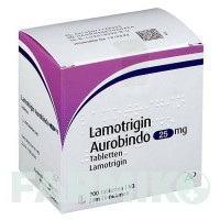 ЛАМОТРИДЖИН (LAMOTRIGIN) 25 мг таблетки 200 шт - Ламотриджин PUREN PHARMA