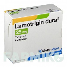 ЛАМОТРИДЖИН (LAMOTRIGIN) 25 мг таблетки 200 шт - Ламотриджин VIATRIS