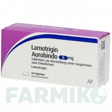 ЛАМОТРИДЖИН (LAMOTRIGIN) 5 мг таблетки 50 шт - Ламотриджин PUREN PHARMA