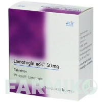 ЛАМОТРИДЖИН (LAMOTRIGIN) 50 мг таблетки 200 шт - Ламотриджин ACIS