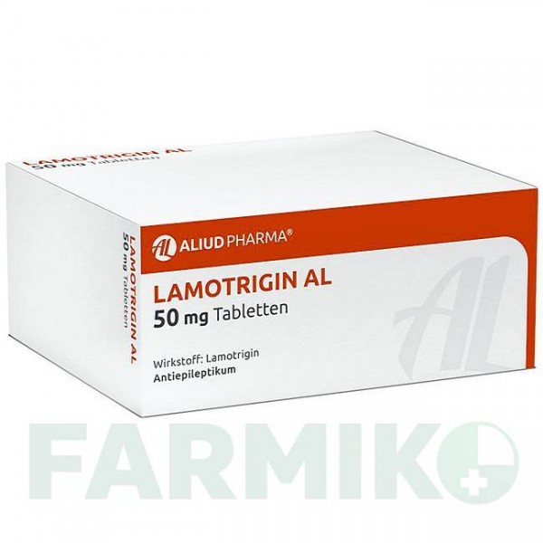 ЛАМОТРИДЖИН (LAMOTRIGIN) 50 мг таблетки 200 шт - Ламотриджин ALIUD PHARMA