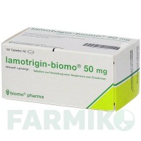 ЛАМОТРИДЖИН (LAMOTRIGIN) 50 мг таблетки 200 шт - Ламотриджин BIOMO PHARMA
