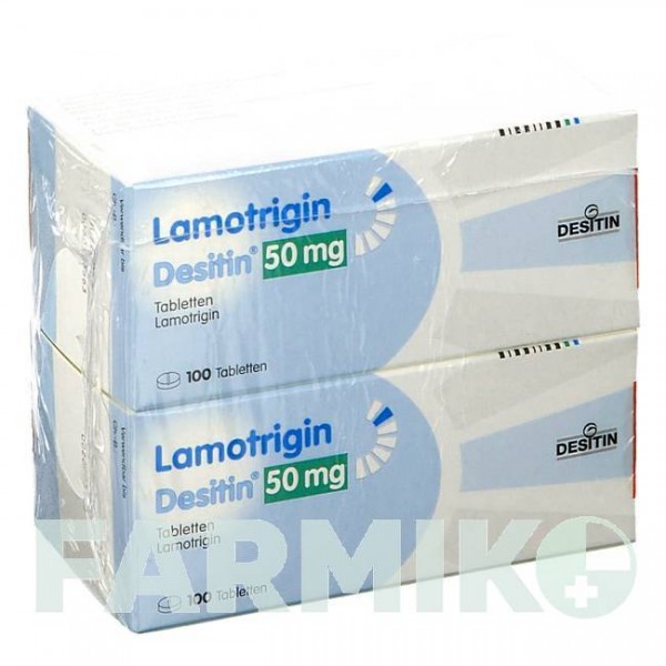 ЛАМОТРИДЖИН (LAMOTRIGIN) 50 мг таблетки 200 шт - Ламотриджин DESITIN
