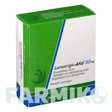 ЛАМОТРИДЖИН (LAMOTRIGIN) 50 мг таблетки 50 шт - Ламотриджин DEXCEL PHARMA