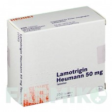 ЛАМОТРИДЖИН (LAMOTRIGIN) 50 мг таблетки 200 шт - Ламотриджин HEUNET PHARMA