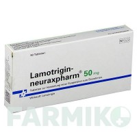 ЛАМОТРИДЖИН (LAMOTRIGIN) 50 мг таблетки 50 шт - Ламотриджин NEURAXPHARM