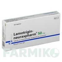 ЛАМОТРИДЖИН (LAMOTRIGIN) 50 мг таблетки 100 шт - Ламотриджин NEURAXPHARM