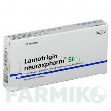ЛАМОТРИДЖИН (LAMOTRIGIN) 50 мг таблетки 100 шт - Ламотриджин NEURAXPHARM