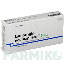 ЛАМОТРИДЖИН (LAMOTRIGIN) 50 мг таблетки 200 шт - Ламотриджин NEURAXPHARM